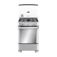Cocina de pie Mabe Cmp6030Fx1 60cm 4 hornillas