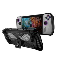 ESTUCHE CASE FUNDA PROTECTORA TPU + SOPORTE HORIZONTAL PARA ASUS ROG ALLY 2023 NEGRO