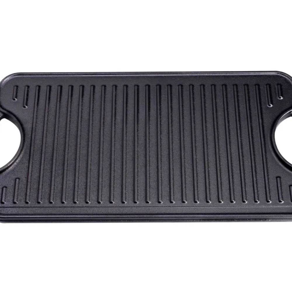 Plancha Asadora Curada Reversible Rectang. 47X25 Cm - Victoria - MEGA IMPORT