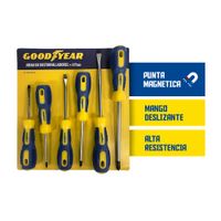 Juego de Destornilladores Goodyear GY-SDK-8013 Magneticos 6 Piezas