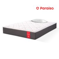Colchón PARAÍSO Su Majestad One Side 1.5 Plazas + 1 Almohada + Protector