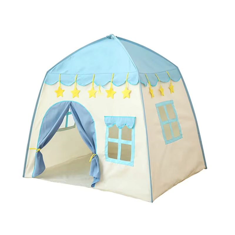 Castillo Armabale para Niños, Carpa Armable para Niños Azul
