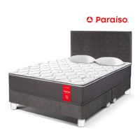 Dormitorio PARAISO Super Star Queen + 2 Almohadas + Protector