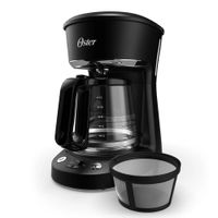 Cafetera programable Oster® de 12 tazas con auto apagado BVSTDCP12B (MUNDO ELECTRONICO )