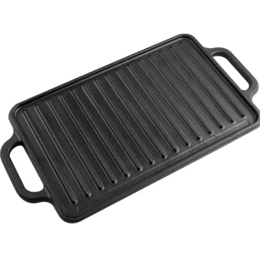 Plancha Asadora Esmaltada Reversible Rectang. 33X21 Cm Asa Hierro - Victoria - MEGA IMPORT