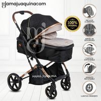 Coche Cuna Moisés de Lujo «SATURN ULTRA» Beige
