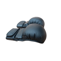 Guante Vale Todo Talla L Mma Lucha Kickboxing Acolchonado Grueso Todo Negro