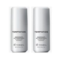Set x 2 Temptation Desodorante Perfumado Roll on Hombre