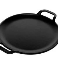 PLANCHA PARA PIZZA VICTORIA DE 25 CM CON ASAS DE HIERRO FUNDIDO - MEGA IMPORT