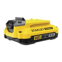 Batería Ion de Litio 20V Fatmax 2.0 Ah Stanley SB202-B3