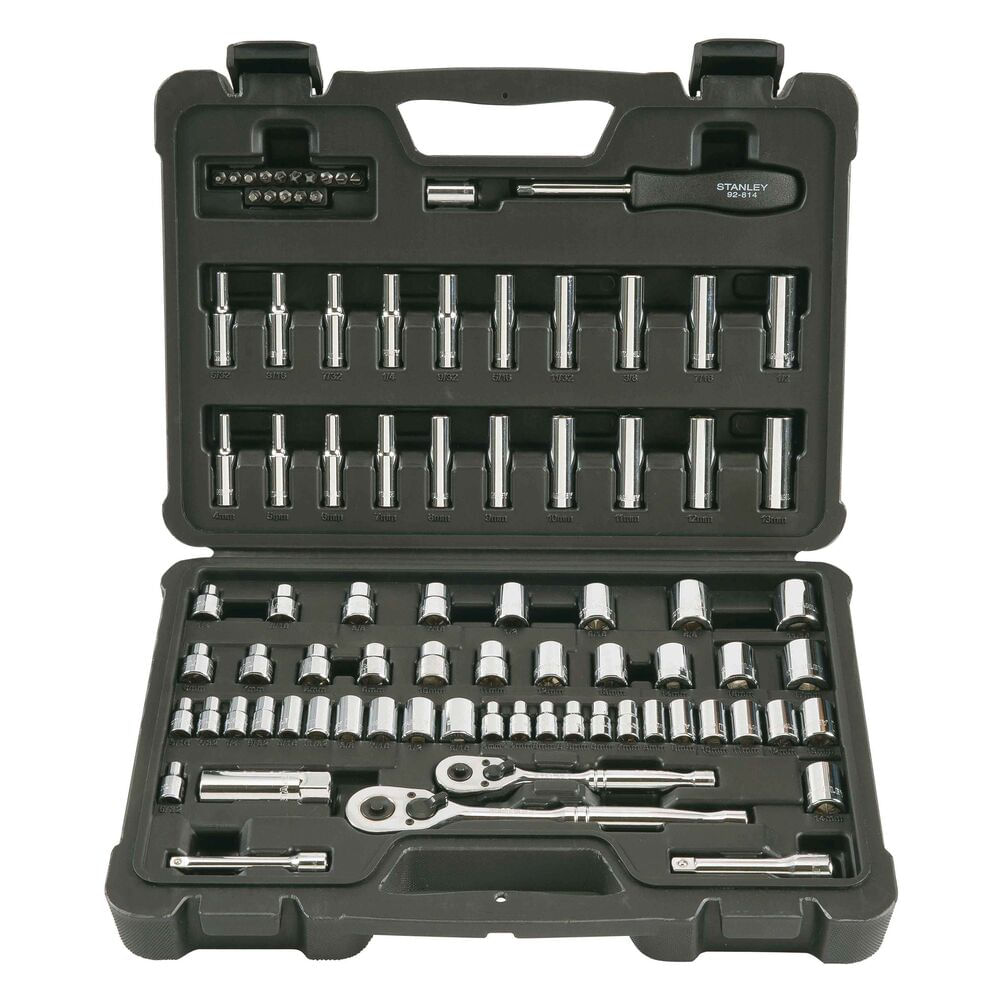 Juego de Herramientas 1/4"" - 3/8"" 85 piezas Stanley STMT71651