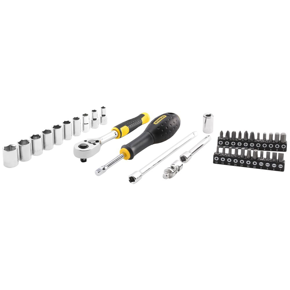 Juego de Herramientas 1/4"" 38 Piezas Stanley STMT82828-LA
