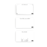 Set de notas Ingenial Frases x 3 unds.