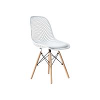 Silla De Comedor Diseño Nordic Blanco Fija Ofideas