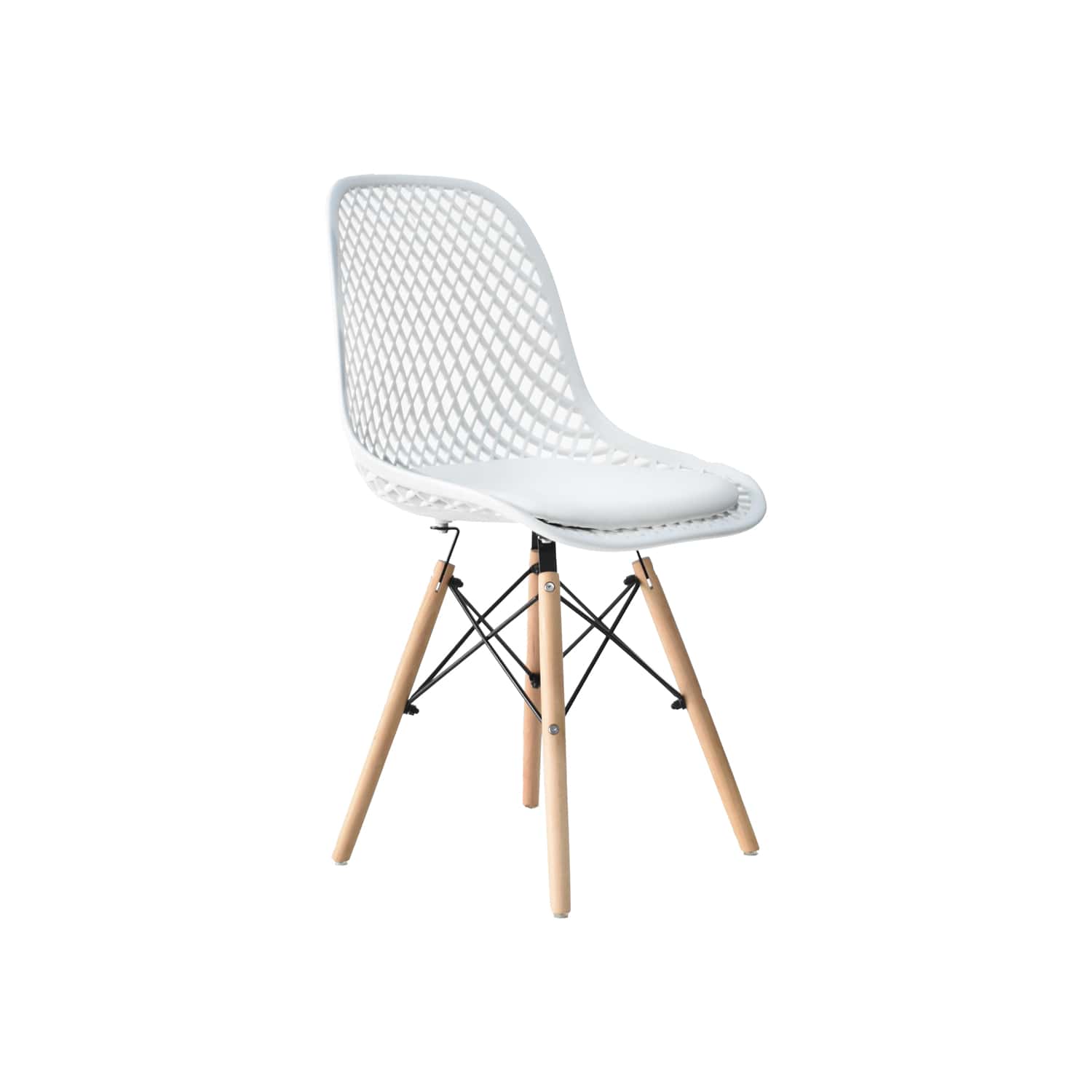 Silla De Comedor Diseño Nordic Blanco Fija Ofideas