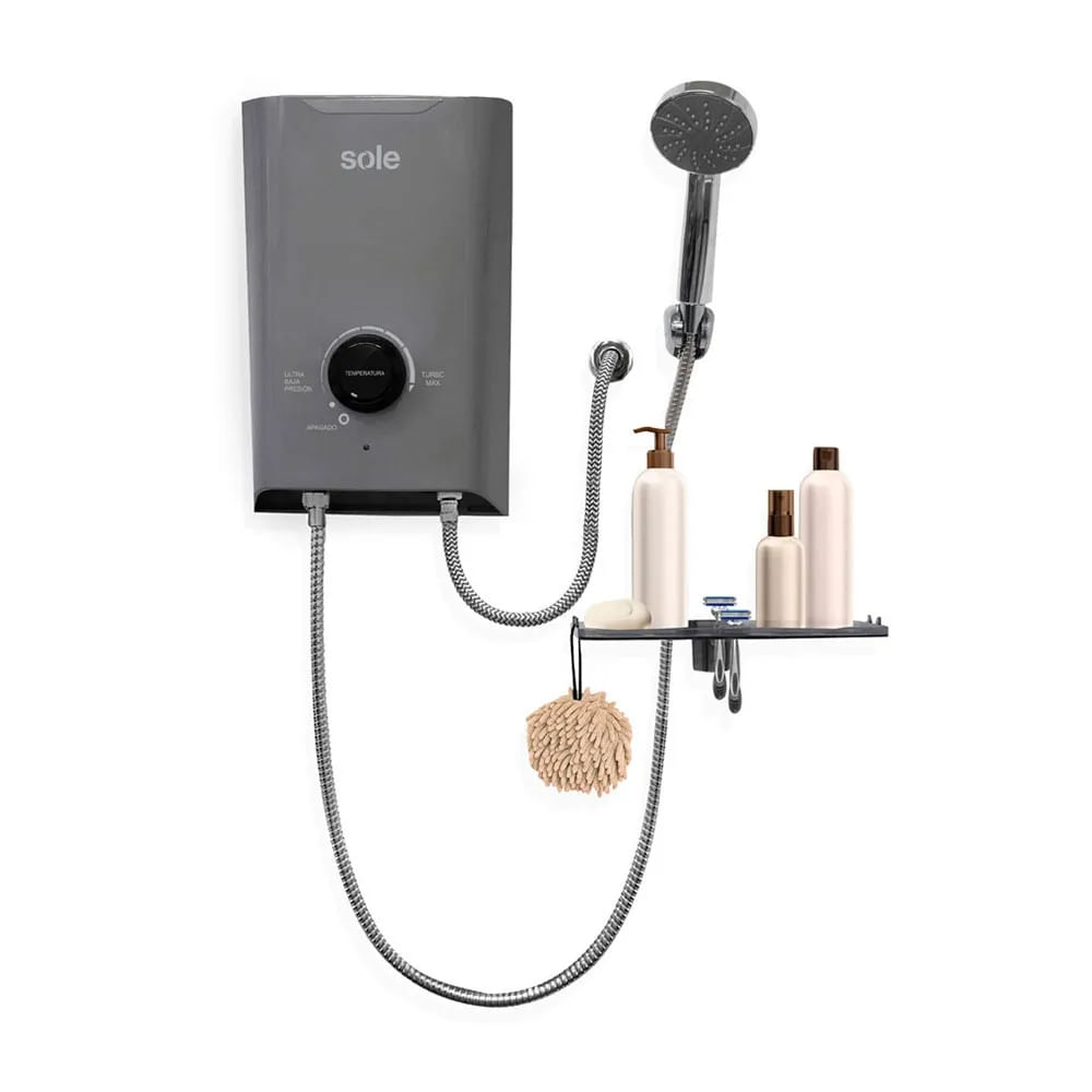 Rapiducha Eléctrica Sole Turbo Max 5200W Gris -150259