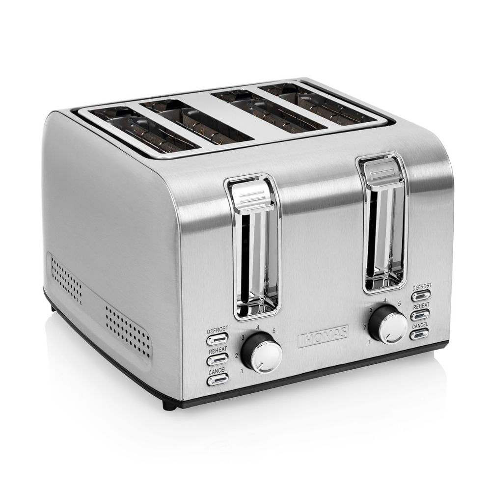 Tostadora Thomas TH-133i Plata