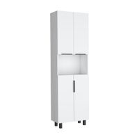 Alacena de Cocina Tuhome Multiusos Oshawa 4 Puertas Blanco Marquez