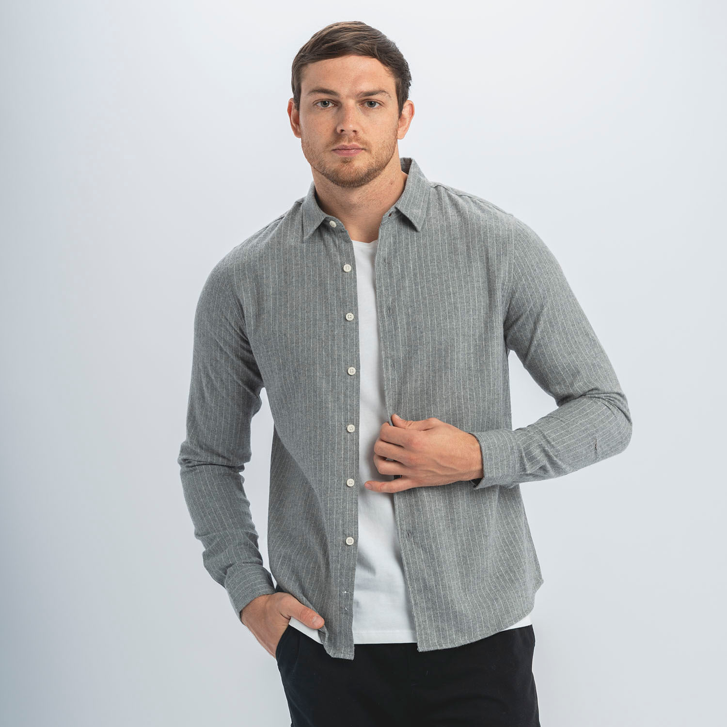 Camisa Hombre Flannel Line Malabar