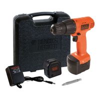 Taladro Atornillador 3/8  12v 13nm 1 Bat 1.3 Ah Black+Decker