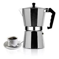 Cafetera Moka de 9 tazas (450 ml), para Espresso Fuerte Con Gran Sabor