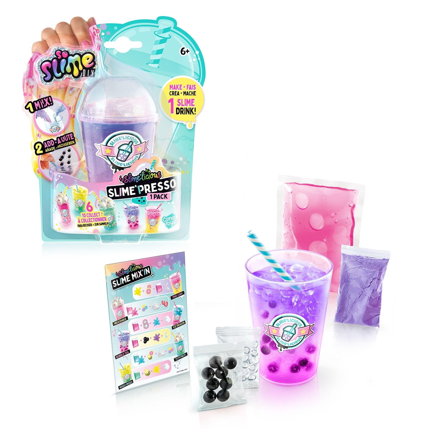 Slime Canal Toys Drinks 1 Pack (Modelos Aleatorios)