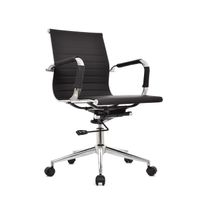 Silla de oficina Ergonómica Gerente Boss Color Negro Ofideas