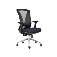 Silla De Oficina Reclinable De Malla Versalles Gerente Negro Ofideas