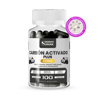 Carbon Ac Plus 400Mg 100 Cap  Dermos Sumak +Regalo Pastillero