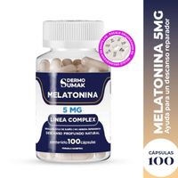 Melatonina 5Mg  100 Cap Dermo Sumak + Pastillero