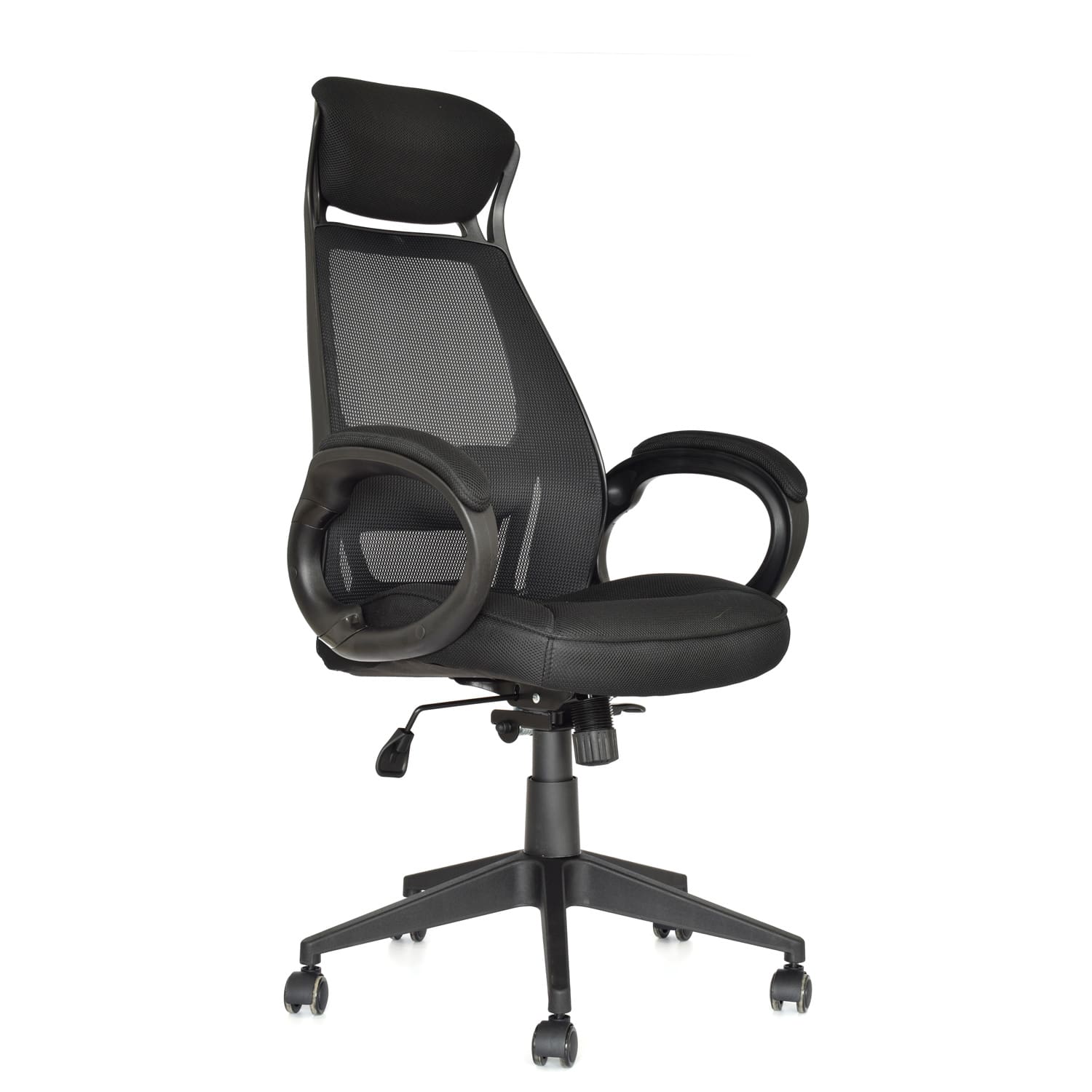 Silla De Oficina Presidente Dayton Malla Negro Ofideas