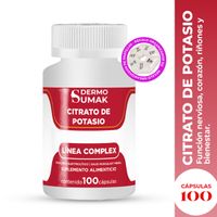 Citrato Complex 500Mg  100 Cap Dermo Sumak + Pastillero
