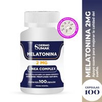 Melatonina Complex 2Mg  100 Cap Dermo Sumak + Pastillero