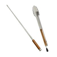 PINZA BBQ MASTER + SOPLADOR RETRACTRIL PORTATIL WAYU
