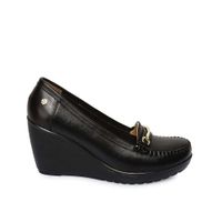 Zapato Mocasín Casual DK-2513 Negro Viale Cuero
