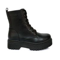 Botín Derby Casual DAVI-2528 Negro ADV