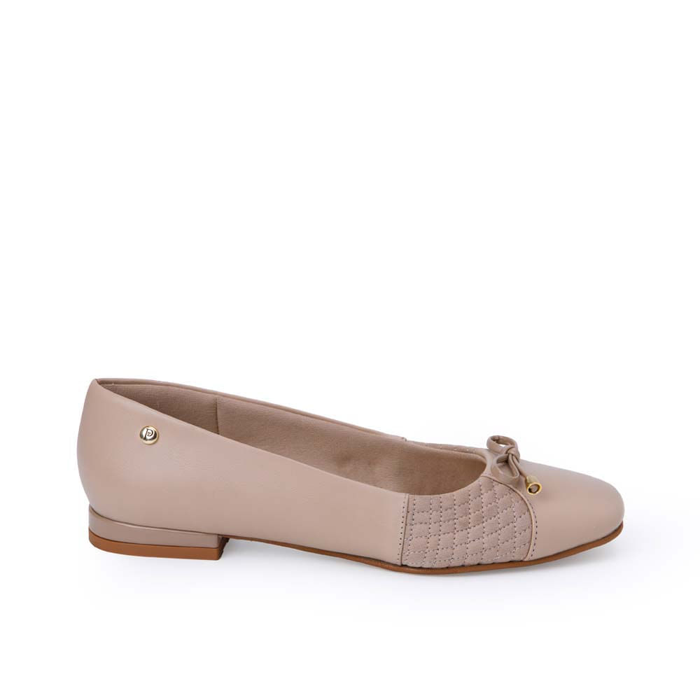 Zapato Ballerina Casual WAL-2558 Beige Piazza
