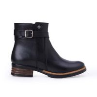 Botín Jodhpur Casual RUSSO-2505 Negro Viale Cuero