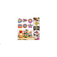 pack  4 Moldes para lonchera de niños formas