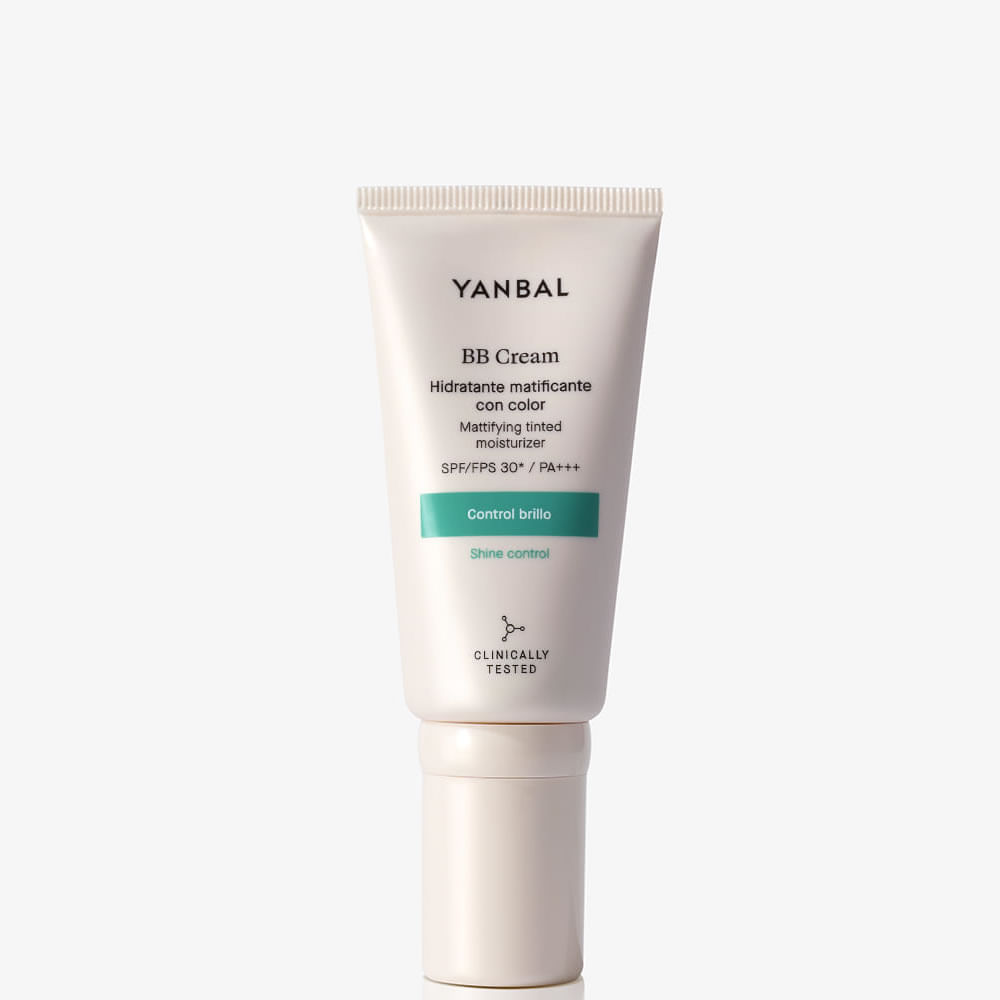 BB Cream Hidratante Matificante con Color Mediano 30ml