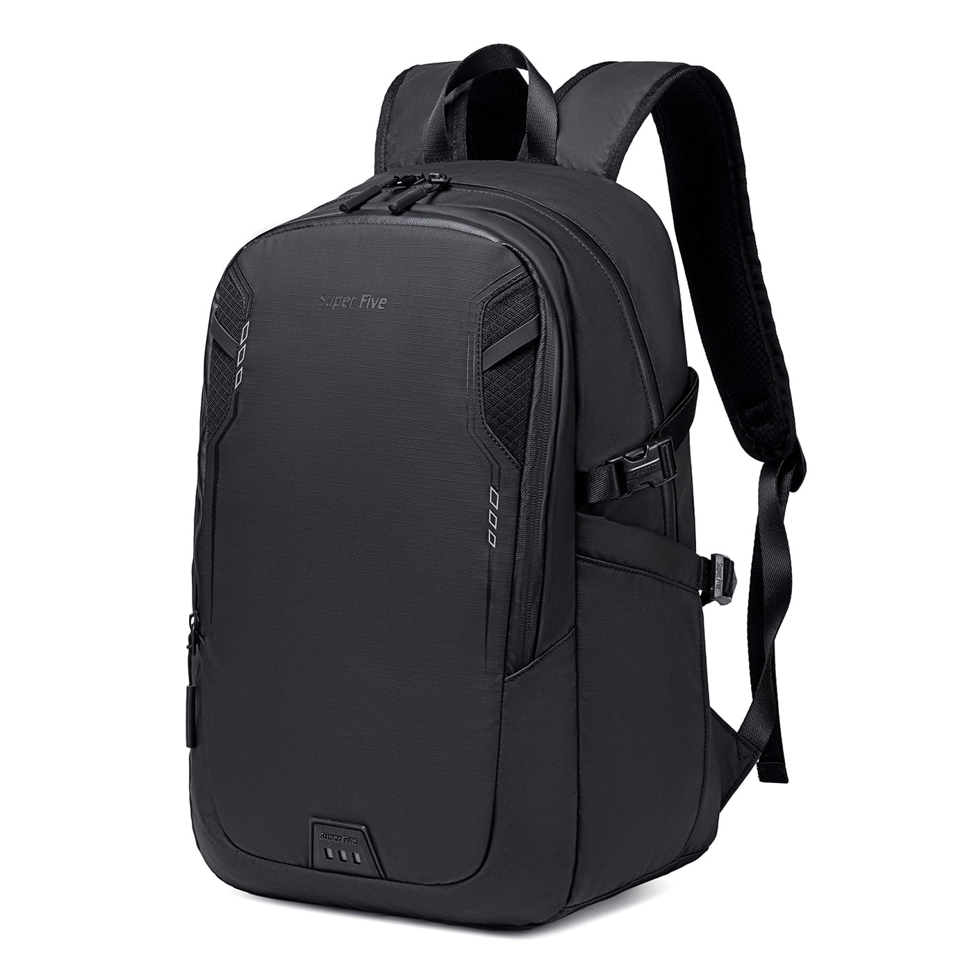 Mochila Super Five FB00700 Deportiva Viaje Laptop Negro
