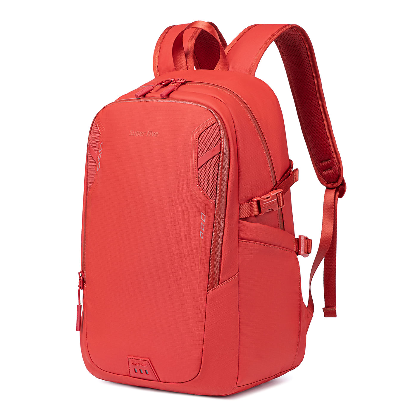 Mochila Super Five FB00700 Deportiva Viaje Laptop Naranja