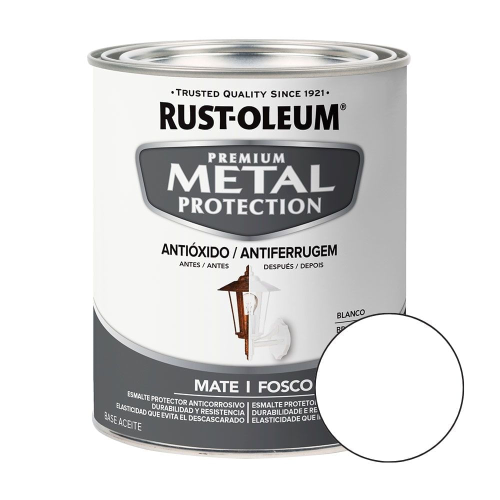 Metal protection Blanco mate 0,946 Lts