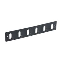 Perchero de Pared 6 Ganchos Negro Ducasse