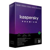 Antivirus Kaspersky Premium, licencia digital, 5 dispositivos, 1 año, protección avanzada Windows/macOS/Android/iOS
