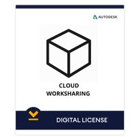 Licencia digital Autodesk Cloud Worksharing, 1 PC, acceso completo por 12 meses, herramientas profesionales de diseño