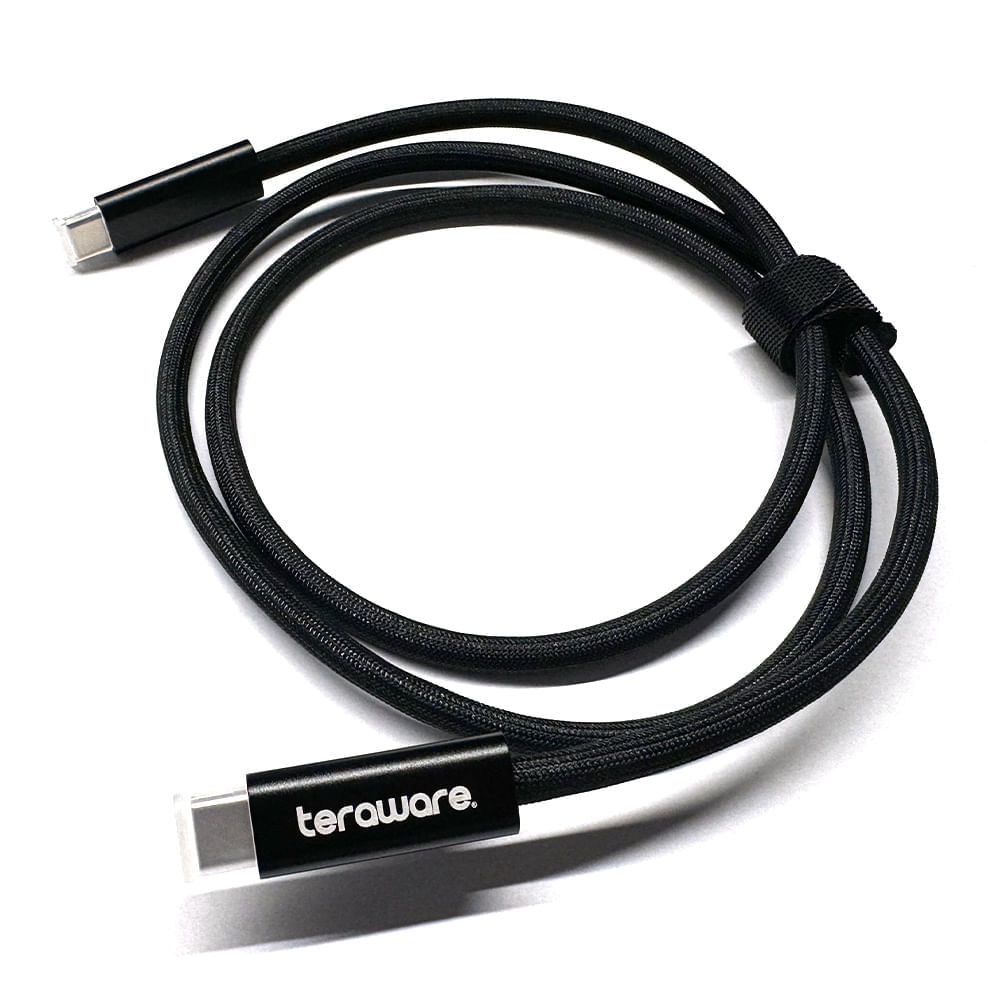 Cable thunderbolt-4 Teraware 240W 40Gbps 1m 8k 60Hz trenzado
