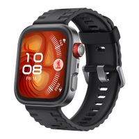 Smartwatch Huawei Fit 4 Pro, pantalla AMOLED 1.82"", sensor ECG, 10 días de batería, resistente al agua 5ATM, IP6X, compatible Android/iOS, negro