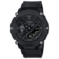 Reloj Casio G-shock Carbon Core GA2200BB-1A Digital Analógico Luz Led Resina Negro