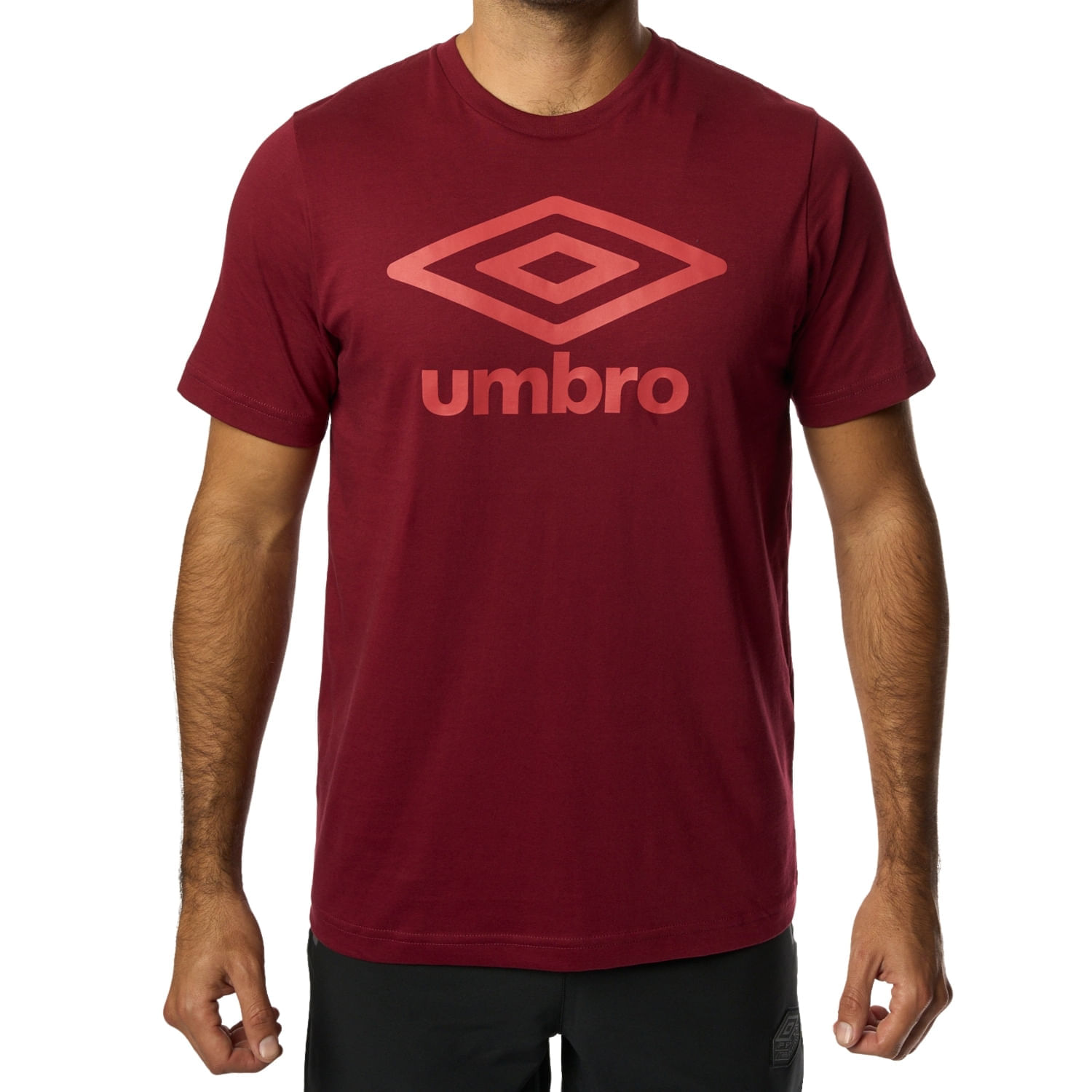 Polo Deportivo Umbro Hombre Dr24020-Lbe Rojo